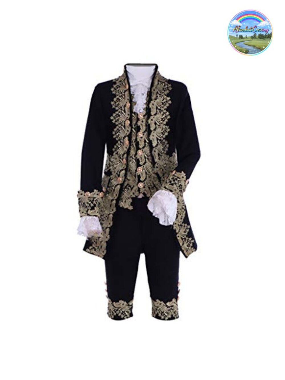 Victorian Regency Tailcoat Vest Costume Set